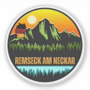 Remseck am Neckar, Baden-Württemberg Tyskland Klistermärken