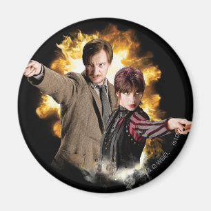 Remus Lupin och Nymphadora Tonks-Lupin Magnet