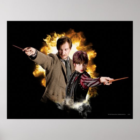 Remus Lupin och Nymphadora Tonks Lupin Poster | Zazzle.se Tonks Presenter | Zazzle.se