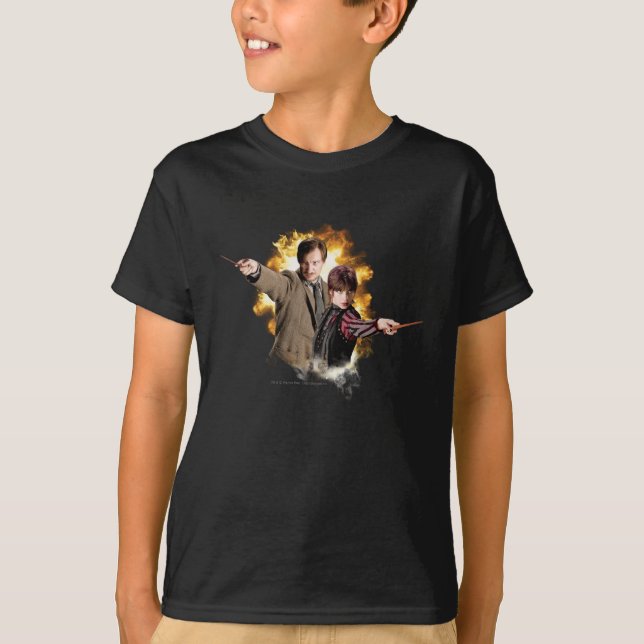 Remus Lupin och Nymphadora Tonks-Lupin T Shirt (Framsida)