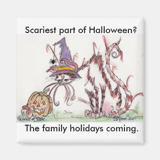 Remx scan 22163, Scariest part of Halloween?, ... Magnet