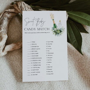 REMY Sweet Baby Shower Candy Match-spelkort