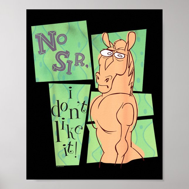 Ren &amp; Stimpy No Sir I Don’t Like It  Poster (Framsidan)