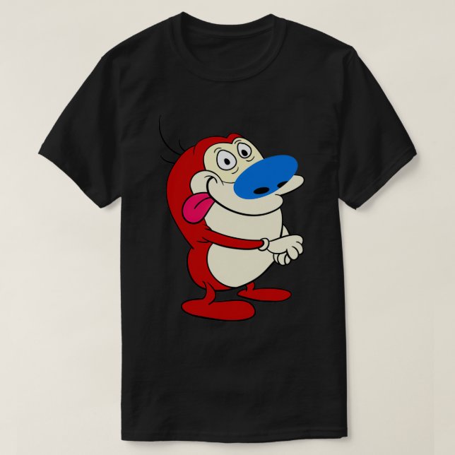 Ren amp Stimpy Stimpson Stimpy J T Shirt (Design framsida)