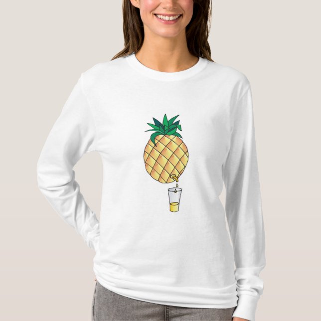 ren ananasjuice t shirt (Framsida)