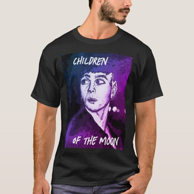 Ren Barn i måne T Shirt (Framsida)