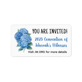 Ren besättning 2025 års konvention | JW Adressetikett