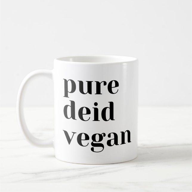 Ren Deid Vegansk Kaffemugge Kaffemugg (Vänster)