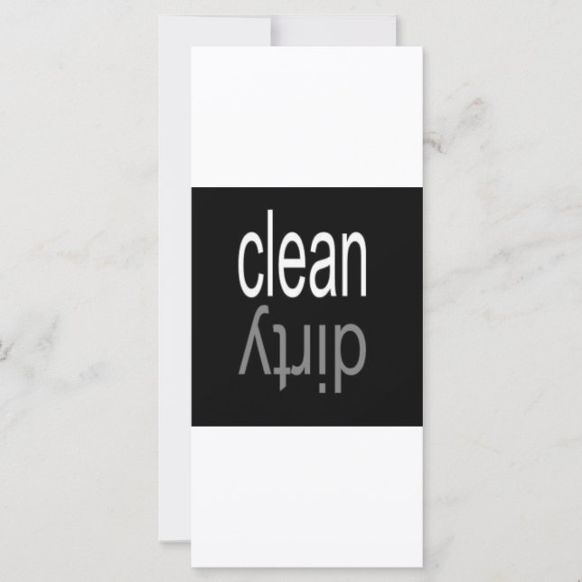 Ren/Dirty Dishwasher (Framsida)