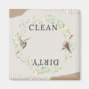 Ren/Dirty Dishwasher Magnet