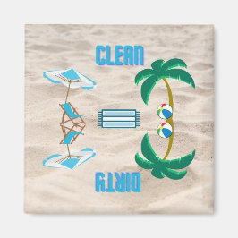 Ren/Dirty Dishwasher Magnet