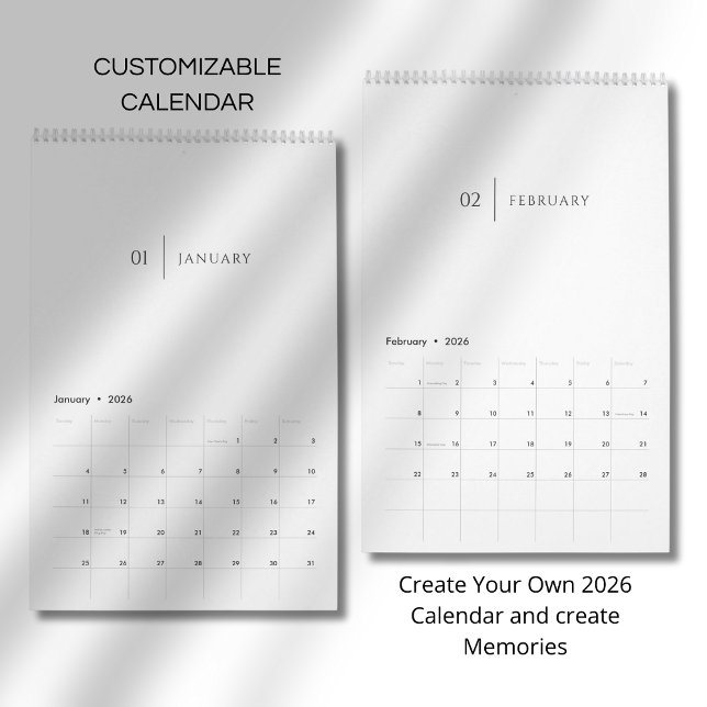 Ren Elegant Layout Kalender (Skapare uppladdad)