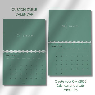 Ren Elegemangslayout Kalender