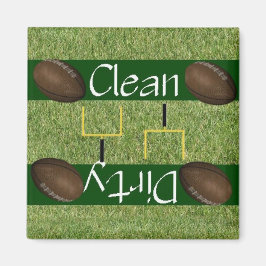 Ren eller smutsig Dishwasher Magnet