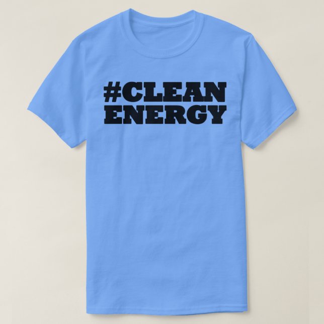 Ren energi t shirt (Design framsida)