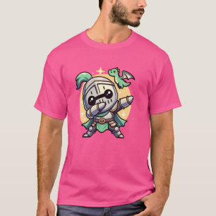 Ren Faire Dabbing Medieval Knight Dragon Funny Ren T Shirt