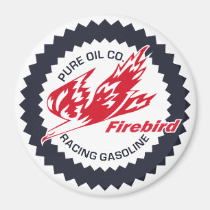 Ren Firebird tävlings- bensinvintage undertecknar Magnet