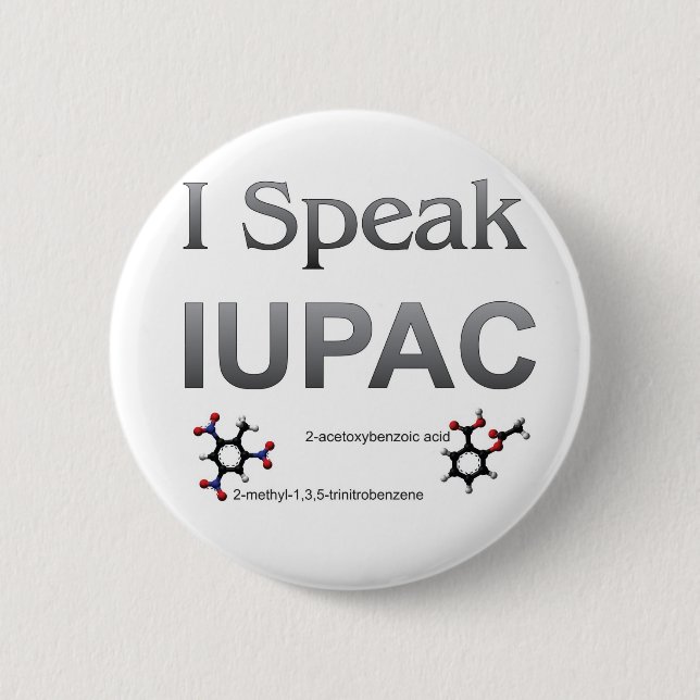 Ren för IUPAC internationell facklig & applicerad Knapp (Framsida)