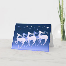 Ren för Starry natt Helgkort