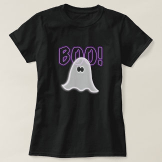 Ren genomskinlig lila Boo-spöke Tröja