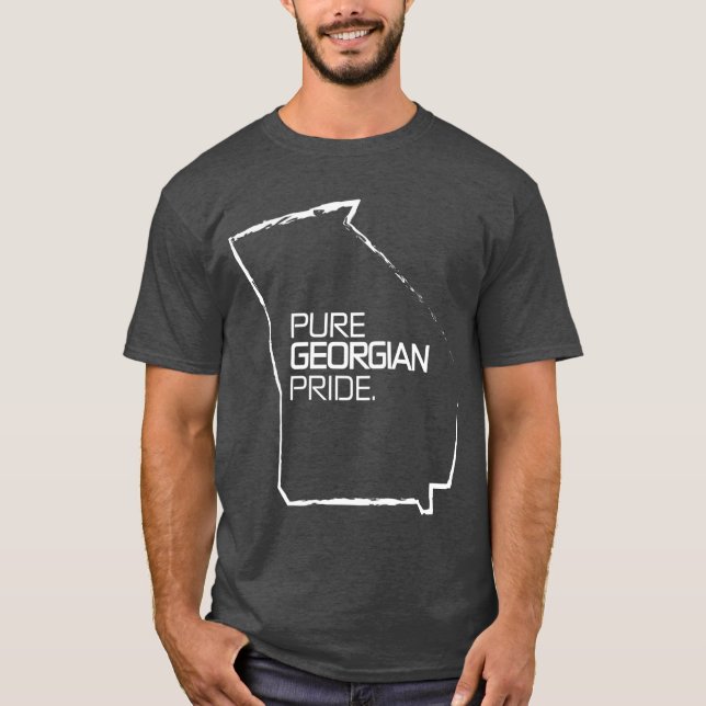 Ren georgisk stolthet t shirt (Framsida)