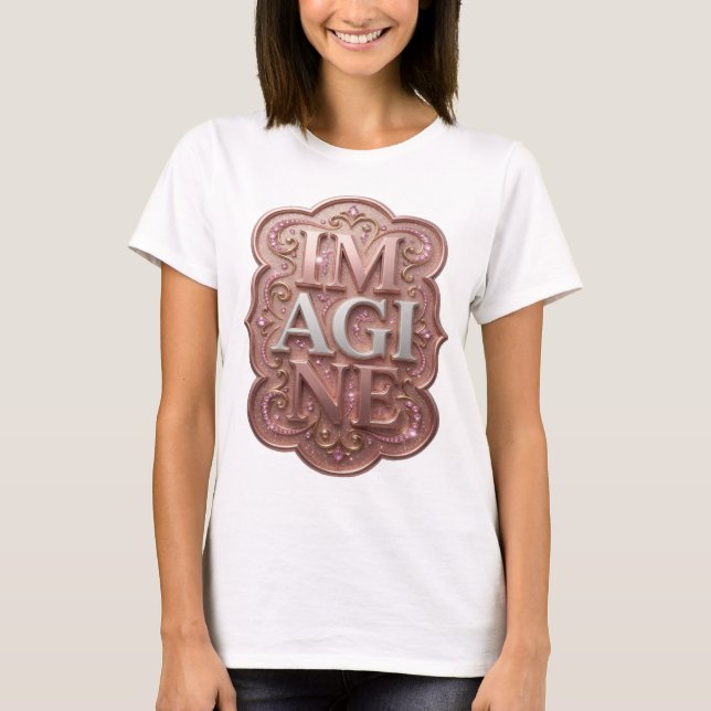 Ren Gold IMAGINE Tee (Framsida)