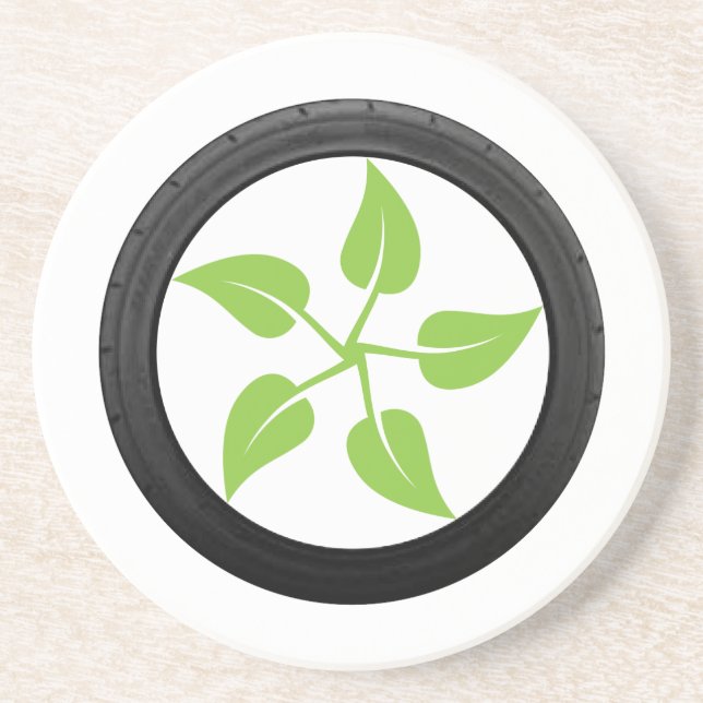 Ren grönt driver underlägg (Framsidan)