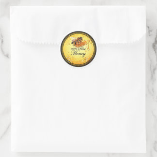 🍯 Ren Guldhonung – Bi & Bikupa Premium Etikett