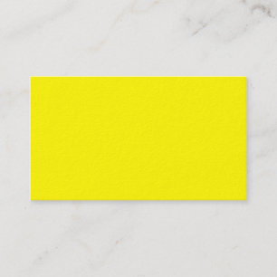 Ren Gult - Neon Lemon Bright-mall tom Visitkort