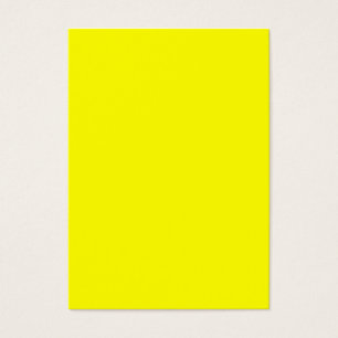 Ren Gult - Neon Lemon Bright-mall tom Visitkort