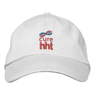 Ren HT-justerbar hatt Broderad Keps