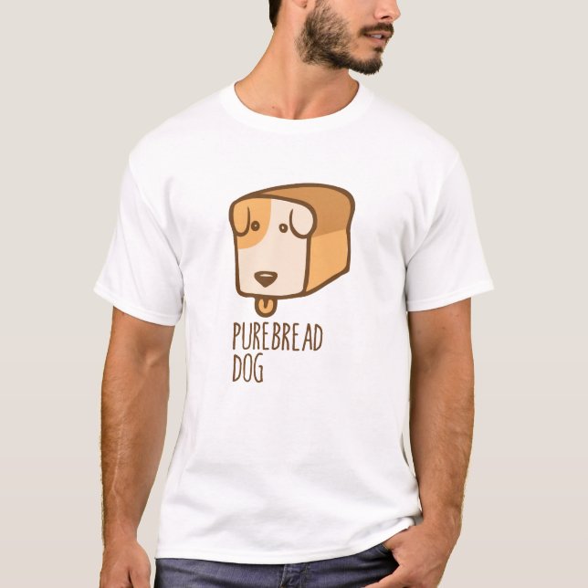 Ren Hund T Shirt (Framsida)