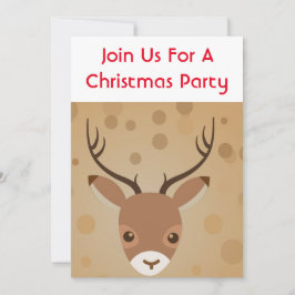 Ren illustration på en brun bakgrund  inbjudningar