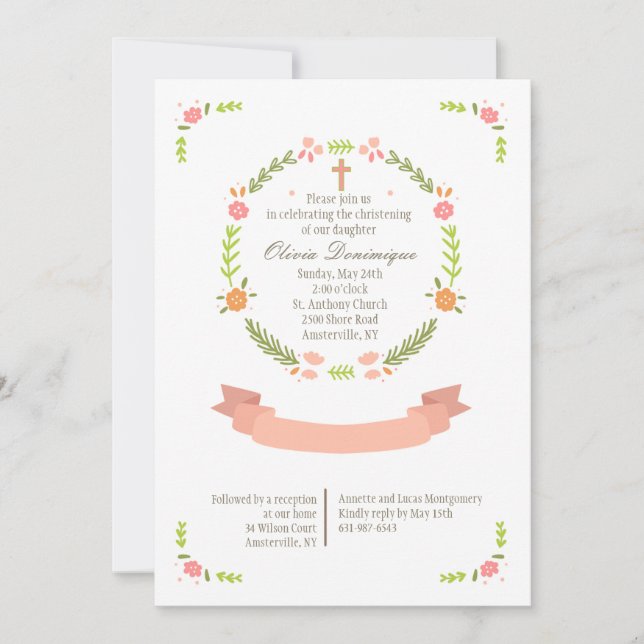 Ren inbjudan till Religiösa i Firande (Framsida)