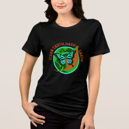 Ren jord Glad jordens dag T-shirt