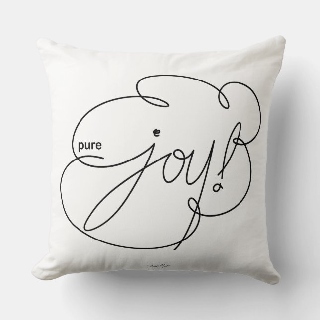 Ren JOY - Bold Cloud S Kudde (Framsida)