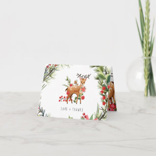 Ren Jul Bebis Babyshower Tack Kort