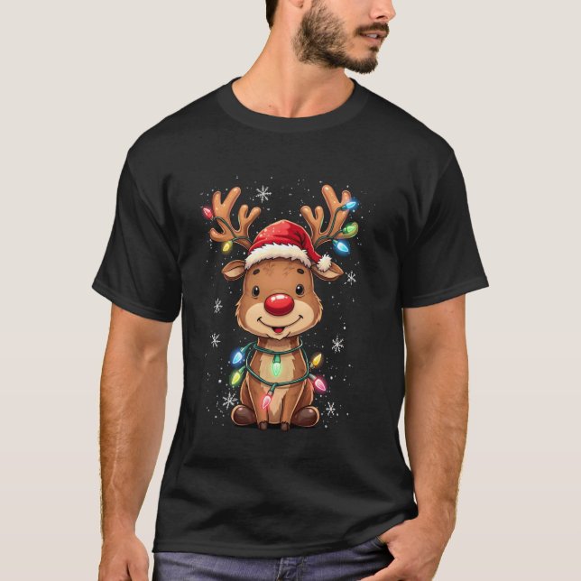 Ren Juldesign T Shirt (Framsida)