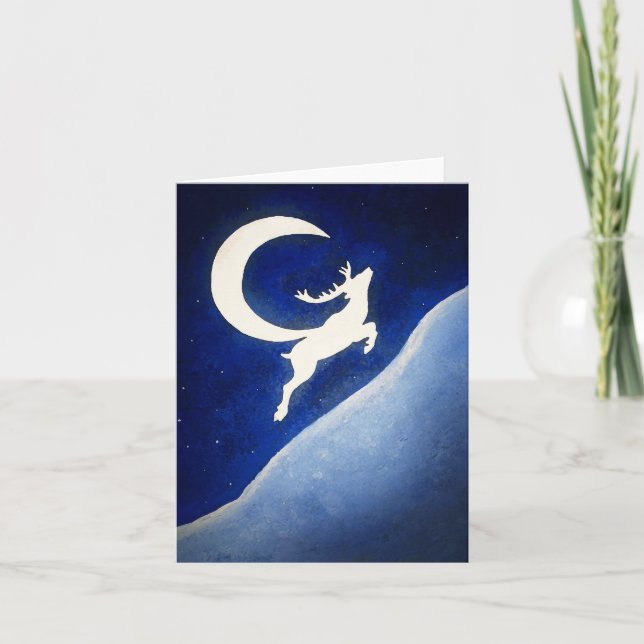 Ren julkort helgkort (Framsida)