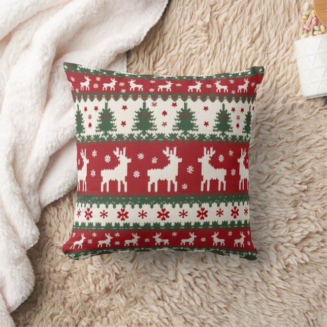 Ren Julkudde Kudde (Filt)