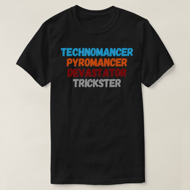 Ren klass utomriders-spel inspirerat t shirt (Design framsida)