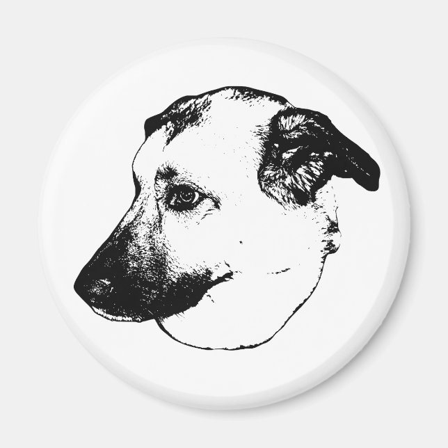 Ren Kontrast, Hundmagnet Magnet (Framsidan)