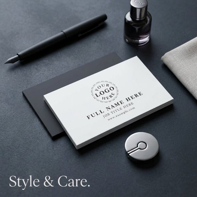Ren Magnetisk Affärskort Med Rent Design (Clean Design Magnetic Business Card)