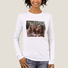 Ren & Minimalistisk Examens Tacksamhets Foto Fyrka T Shirt