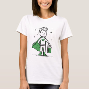 Ren och Grönt - Världsmiljödagens utformning T Shirt