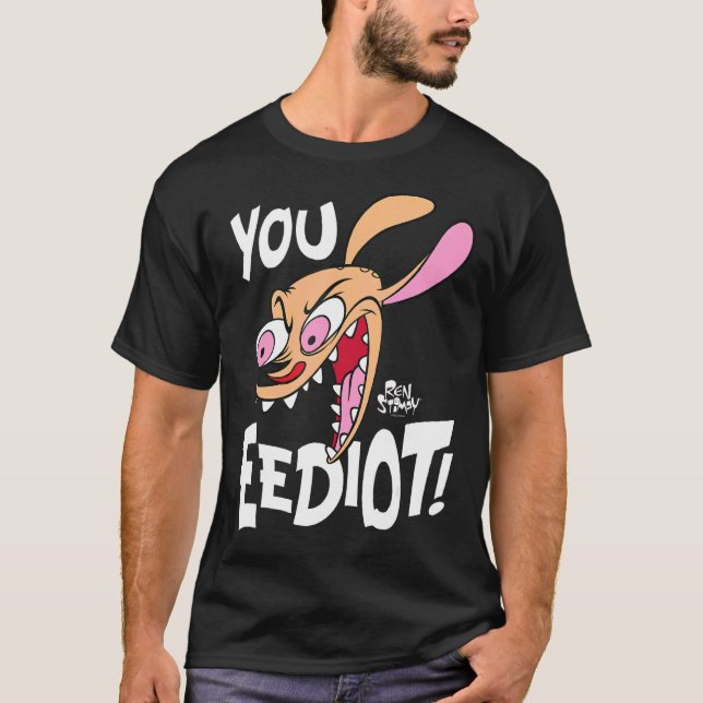 Ren och hämpa din eediot t shirt (Framsida)