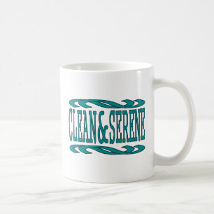 Ren och Serene inspirationsåterställningsoffert Kaffemugg