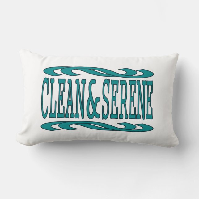 Ren och Serene inspirationsåterställningsoffert Lumbarkudde (Framsida)