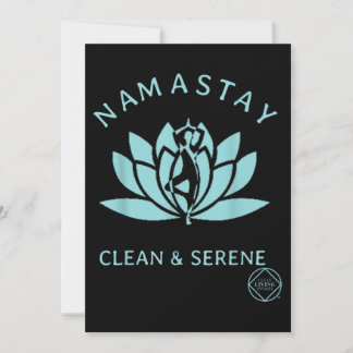 Ren och serene Yoga Narcotics Anonymous Inbjudningar