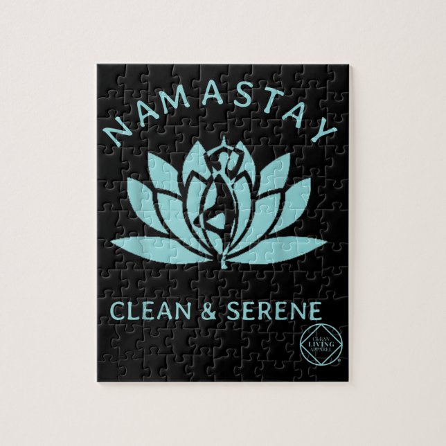 Ren och serene Yoga Narcotics Anonymous Pussel (Vertikal)